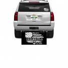 USS ELROD FFG-55  REAR WINDOW DECAL.  NEW.  WHITE