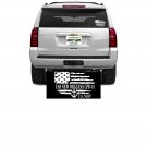 USS NEW ORLEANS LPD-18  REAR WINDOW DECAL.  NEW.  WHITE
