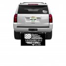 USS PRAIRIE AD-15  REAR WINDOW DECAL.  NEW.  WHITE