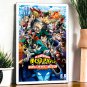 My Hero Academia TV series Show Tin Sign Metal Plaque Poster 8x12 inches