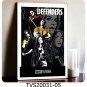 The Defenders TV series Show Tin Sign Metal Plaque Poster 8x12 inches
