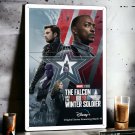 The Falcon and the Winter Soldier TV series Show Tin Sign Metal Plaque Poster 8x12 inches