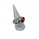 Ring in sterling silver 925 with orange Quartz