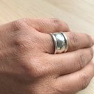 Band ring in sterling silver