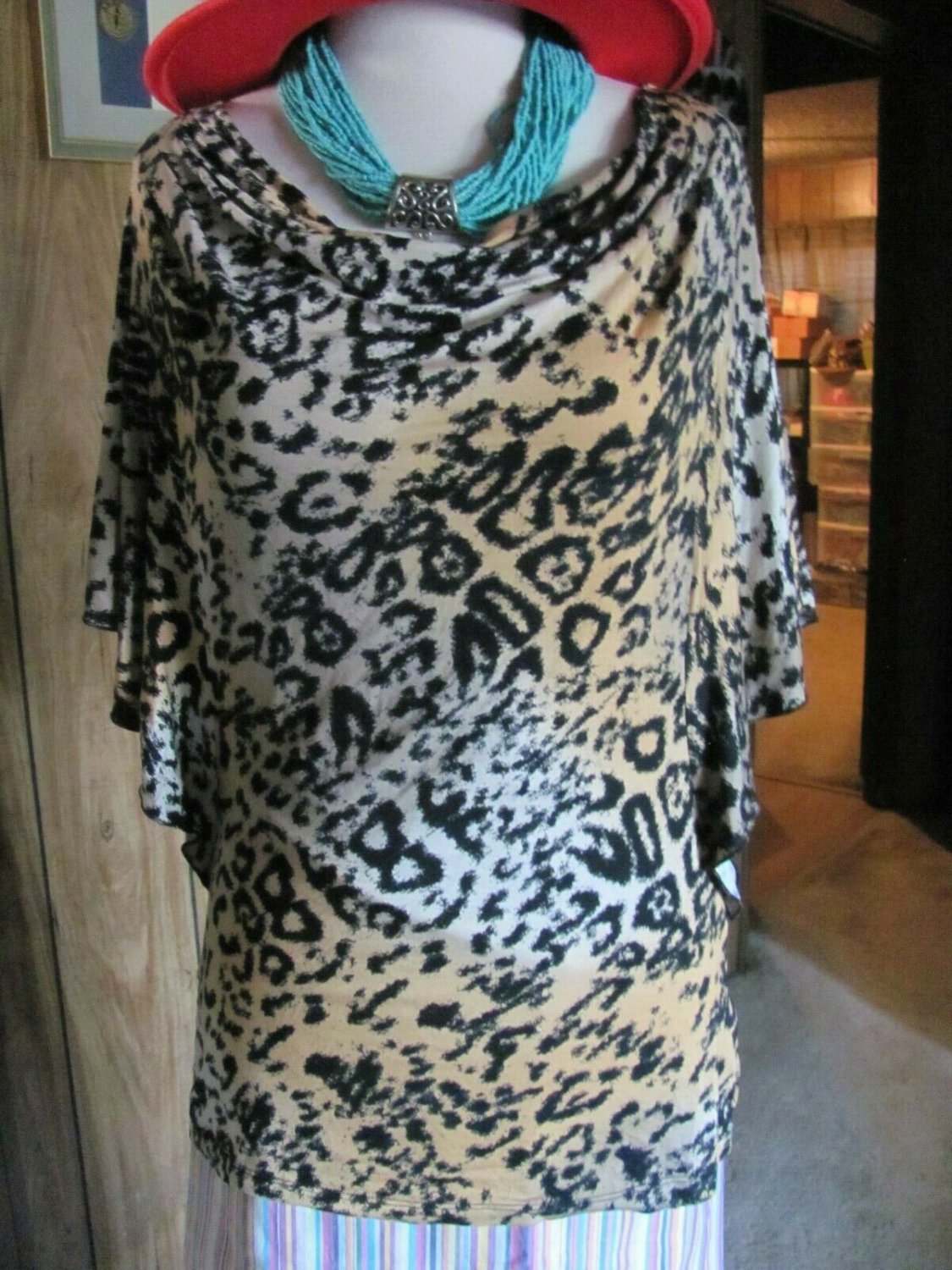 LOVE CARSON BY CARSON KRESSLEY BRAND NEW WITH TAGS SIZE SMALL LEOPARD ...