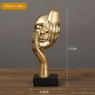 Gorgeous indulge in gold  abstract figuritive art statue