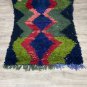 3x10.5ft Moroccan rug handmade  bed side rug decorative rug narrow hallway  rug