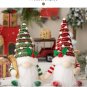 2 pcs LED Christmas Knitted Gnome, Christmas Gnome, Farm house Gnome, Christmas plush toy, Plushies