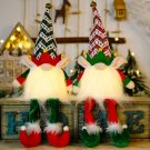 2 pcs set Forest Gnome, Christmas plush ornaments, Christmas Gnome