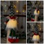 2 pcs set Forest Gnome, Christmas plush ornaments, Christmas Gnome