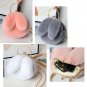 Elegant faux fur rabbit ear sling bag, Bunny ear handbag, Faux fur bag, Easter bunny bag, Rabbit bag