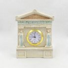 Greek ceramic table clock Caryatids