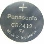 PANASONIC CR2412 2412 BR2412 ECR2412 LM2412 DL2412 Coin Cell Battery 2 (PAIR)