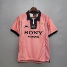 JUVENTUS 1997 AWAY PINK RETRO FOOTBALL SHIRT JUVENTUS 1997 AWAY PINK RETRO FOOTBALL SHIRT