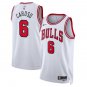Chicago Bulls Nike Association Edition Swingman Jersey - White - Alex Caruso - Unisex