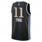 Atlanta Hawks Nike City Edition Swingman Jersey 23 - Black - Trae Young - Unisex