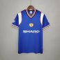 MANCHESTER UNITED 1985-1986 AWAY RETRO FOOTBALL SHIRT