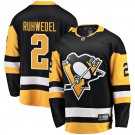 Chad Ruhwedel Pittsburgh Penguins Branded Home Breakaway Player Jersey – Black