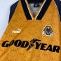 Vintage Wolverhampton Wanderers 1996 Soccer Jersey PSG Milan