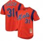 MLB Mitchell & Ness New York Mets #31 Baseball Jersey New Mens Sizes