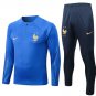 22/23 France Tracksuit Blue