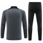 23-24 PSG Dark Gray Zipper Tracksuit