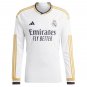 REAL MADRID HOME JERSEY 2023 2024 LONG SLEEVES