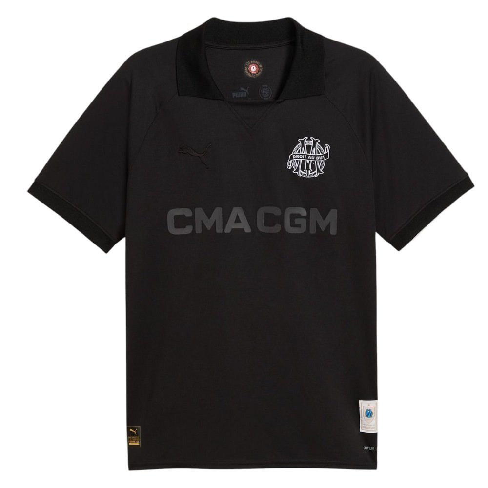 OM 125 Years Black Goalkeeper Jersey