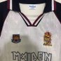 1999 West Ham #7 Iron Maiden Away Retro Soccer Jersey