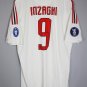 AC MILAN ITALY 2008 2009 AWAY FOOTBALL SHIRT JERSEY #9 INZAGHI