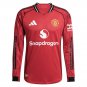 2025-2026 Man Utd Long Sleeve Home Shirt Yoro 15