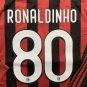 Ronaldinho AC Milan 2009/2010 Long Sleeve Jersey - Retro Jersey - Mens Sizes-NWT
