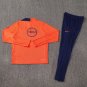 Player Version 2025/26 Barcelona Tracksuits Orange Thailand Soccer Uniform