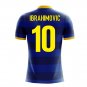 2025-2026 Sweden Airo Concept Away Shirt (Ibrahimovic 10)