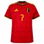 adidas Belgium Home De Bruyne 7 Jersey 2026-2027