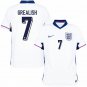 England Home Grealish 7 Jersey 2024-2025