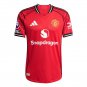 adidas De Ligt Men's Manchester United Home Jersey 25/26