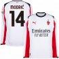 Puma AC Milan Away Long Sleeve Modric 14 Jersey 2025-2026