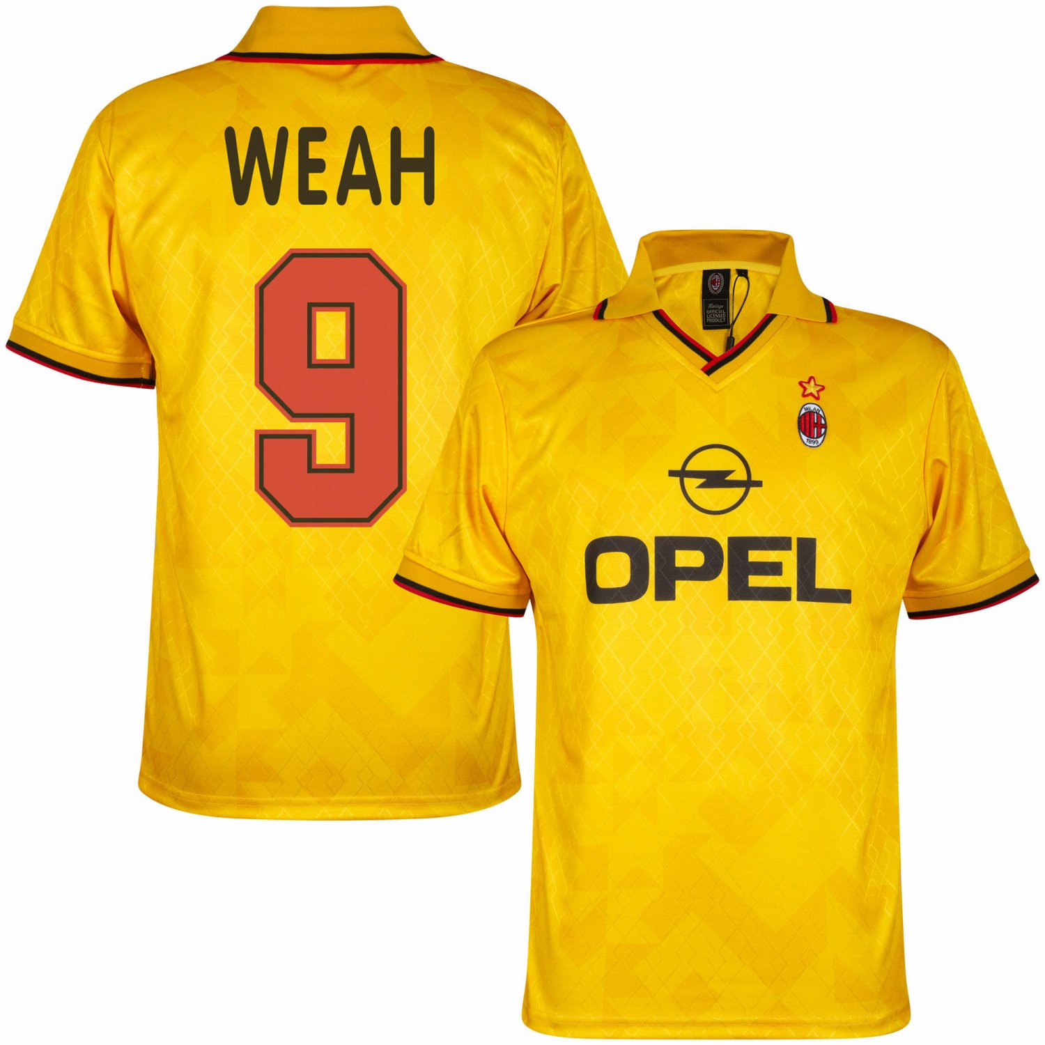 AC Milan Retro 3rd Weah 9 Jersey 1995-1996
