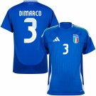 Adidas Italy Home Dimarco 3 Jersey 2024-2025