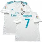 2017/18 Real Madrid Home Jersey #7 Ronaldo adidas Soccer La Liga CR7 kit