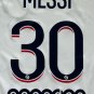 2021/22 PSG Fourth Jersey #30 Messi Jordan Paris 4th Ooredoo Sponsor NEW