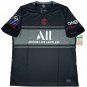 2021/22 PSG Third Jersey #30 Messi Nike Soccer League-1 version 3rd Black Kit