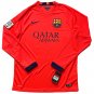 2014/15 Barcelona Away Jersey #11 Neymar Jr Nike Long Sleeve Treble Season
