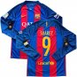 2016/17 Barcelona Home Jersey #9 SUAREZ Nike Long Sleeve La Liga NEW