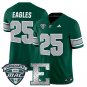 Eagles Jersey #25 Eastern Michigan Eagles 2025 Vapor Limited Stitched Green