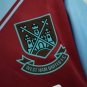 93-95 West ham home Jersey with patch and fonts