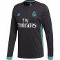 RONALDO #7 Real Madrid CF Away Long Sleeve Jersey 2017/18 Adults