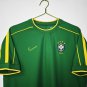 1998 Brazil Goalkeeper Retro Soccer Jersey