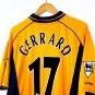 LIVERPOOL 2000/2001 AWAY SHIRT #17 GERRARD